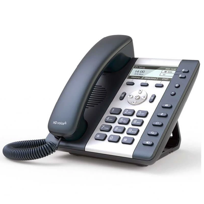 A20W Office VoIP Phone Business HD IP Phone Device, 132x58 LCD Display, Dual-Port Gigabit Ethernet, Wi-Fi Phone Voip Phone