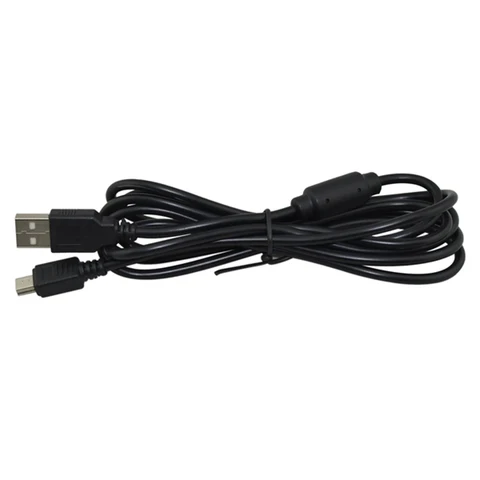 1,8 м Мини USB зарядный кабель шнур для PS3 с магнитным кольцом для PS3 беспроводной игровой контроллер
