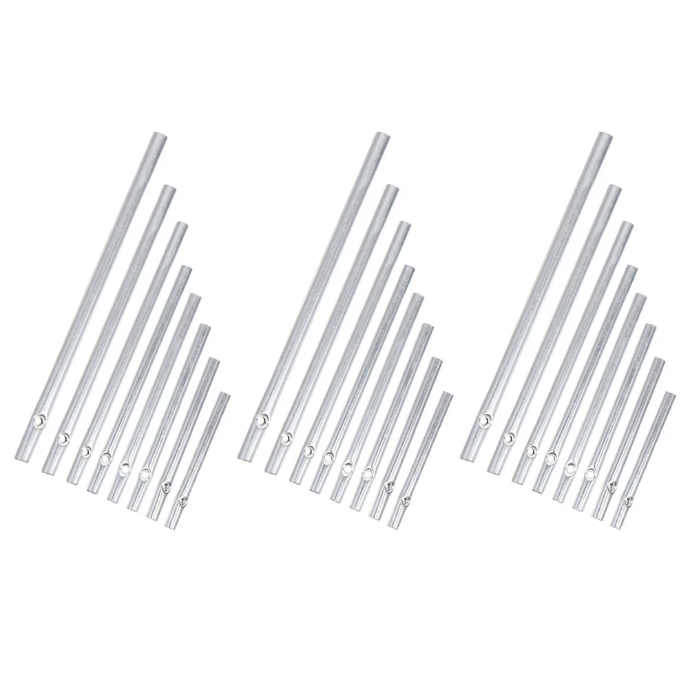 

Wind Chime Tubes Diy Tube Supplies Bell Metal Making Outdoor Accessories Parts Aluminum Kit Rainbow Garden Chimes Tools Empty