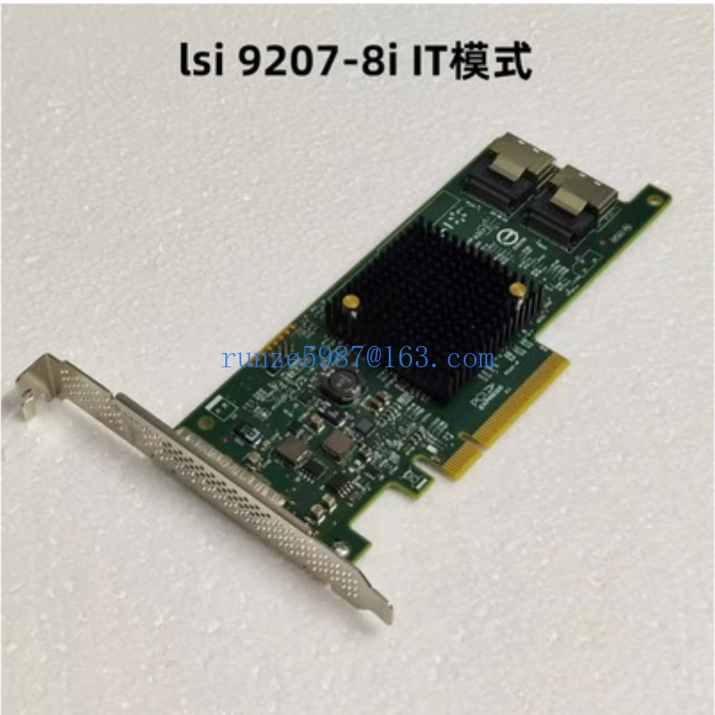 

LSI 9240-8i LSI9200-8I 9207 9240 9260-8I 2008 2308 6Gbps SAS HBA FW:P20 9211-8i IT Mode ZFS FreeNAS unRAID 2* SFF SATA