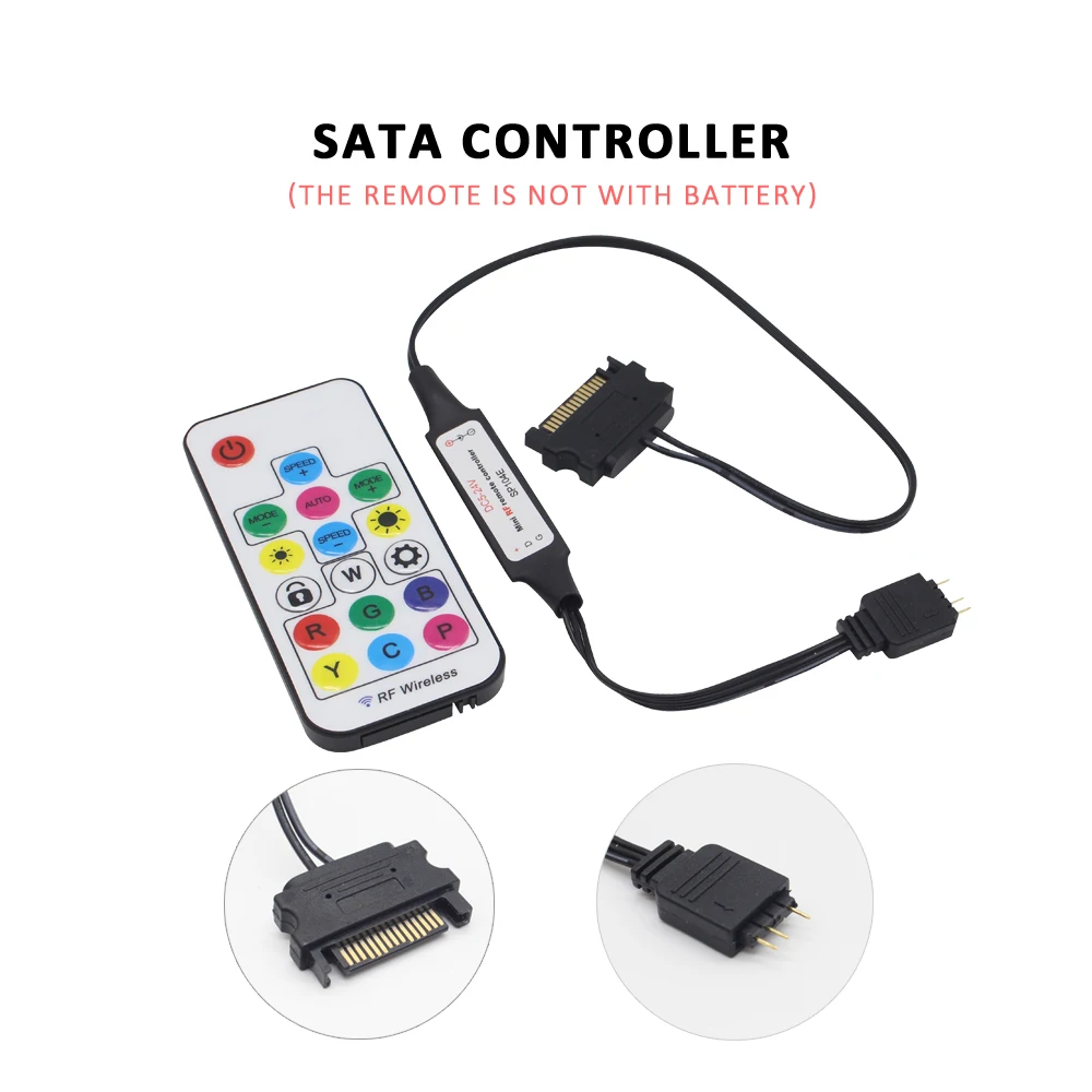 

RGB-контроллер 17 клавиш RF беспроводной