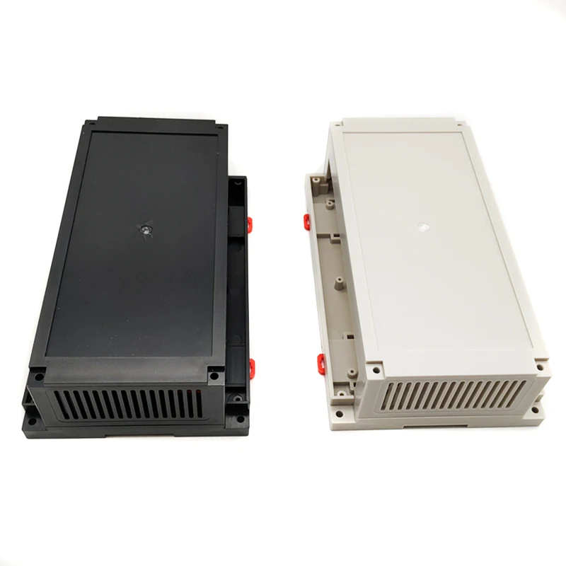 

200x120x60mm LK-PLC31 PLC Din-Rail Enclosure Plastic Industrial Control Project Box Case Din Rail Enclosure For Pcb Enclosure