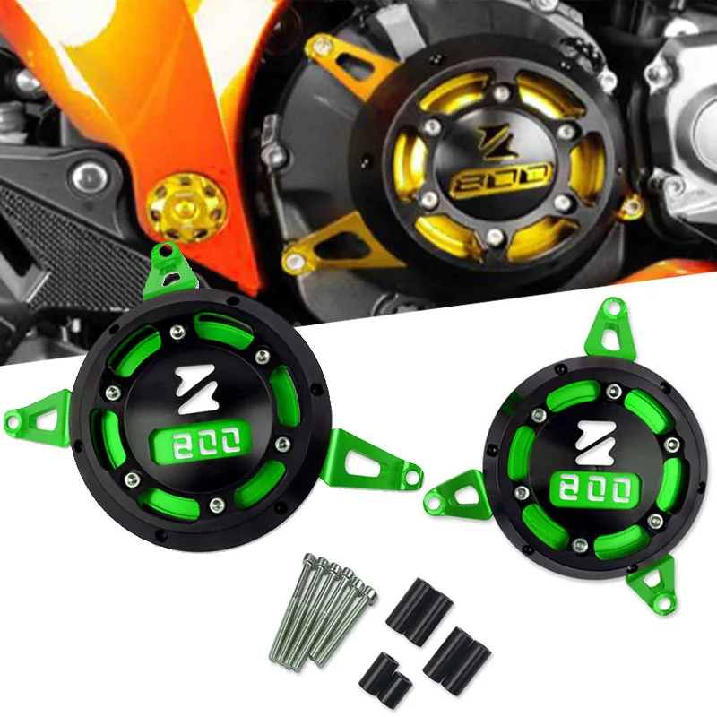 

For KAWASAKI Z800 Z 800 2013-2022 2020 2021 Motorbike Engine Stator Case Cover Crash Slider Protector Guard Z800 Z 800