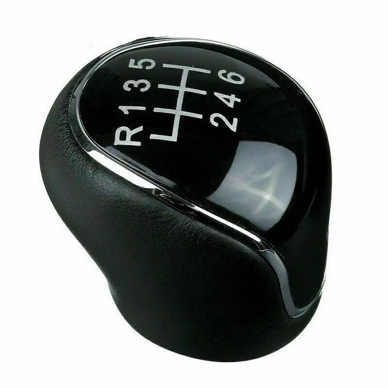 Ручка переключения передач 6 скоростей для FORD Mondeo Mk4 S-Max C-Max Focus Mk2 Kuga кожаный рычаг