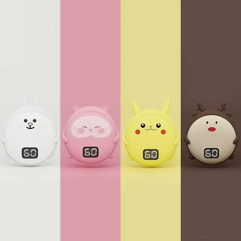 

USB Hand Warmer Power Bank Digital Display Temperature Control Rechargeable Hand Warmer Self-heating Electric Hand Warmer