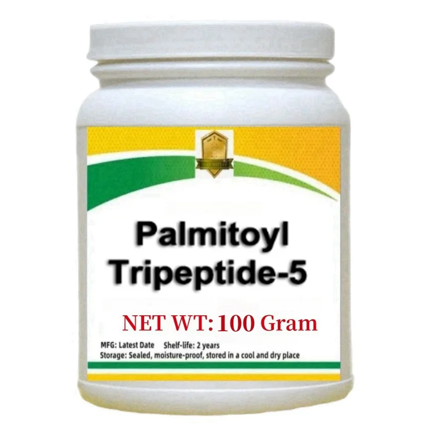 Высококачественный Palmitoyl Tripeptide-5 Коллагеновый пептид Косметический материал
