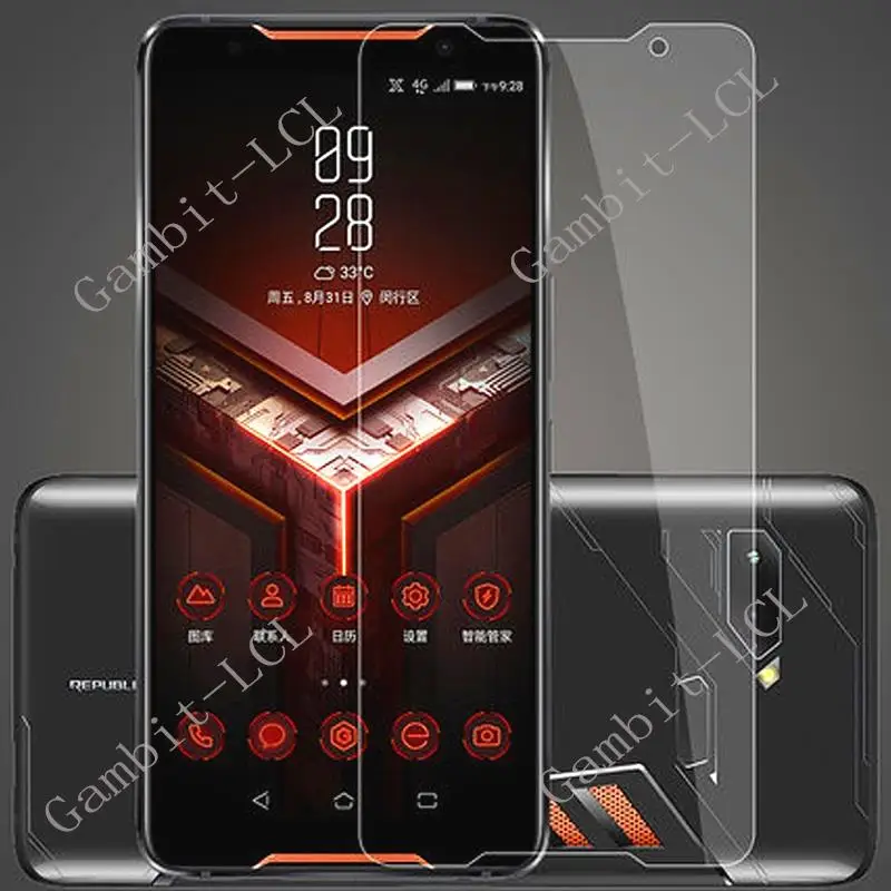 Закаленное стекло 9H HD для ASUS ROG Phone 2, защитная пленка Phone2 II ZS660KL I001DA I001DE I001DC, защитное покрытие для экрана 6,59 дюйма