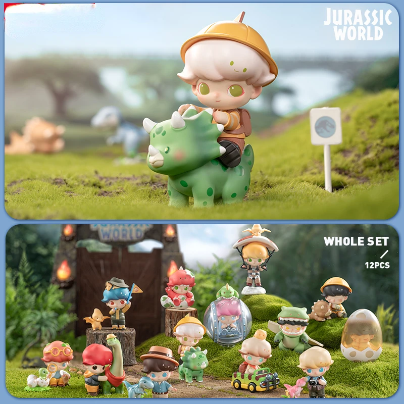 

New In Marts Cute Jurassic World Series Anime Figures Kawaii Action Figurine Pvc Collection Toy Christmas Gifts For Kids