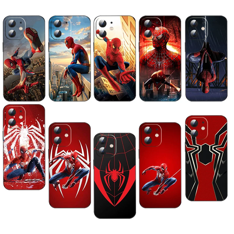 Мягкий силиконовый чехол A-14 Marvel Spiderman для Moto Edge 20Lite G40 G41 G51 G22 G71 5G G9 Play G20 G100 Caver