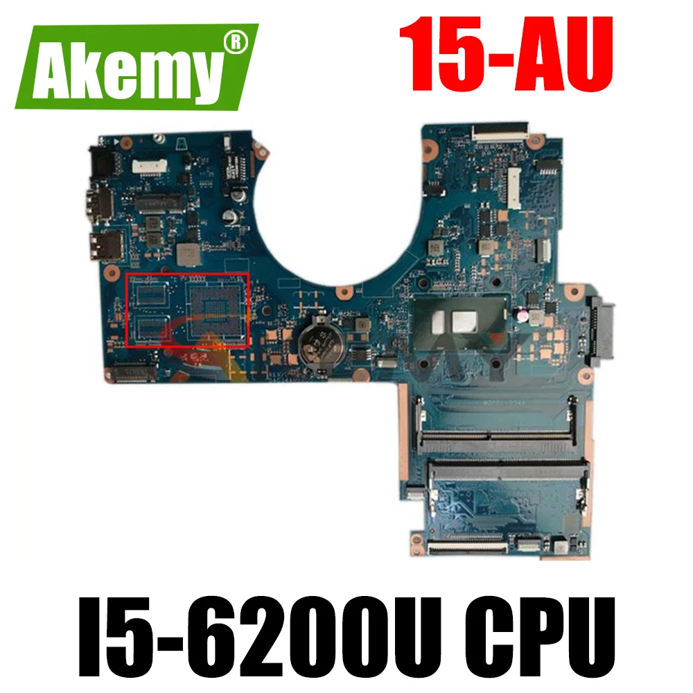 Материнская плата для ноутбука HP Pavilion 15-AU 856224-601 856224-501 I5-6200U CPU DAG34AMB6D0 DDR4 100%