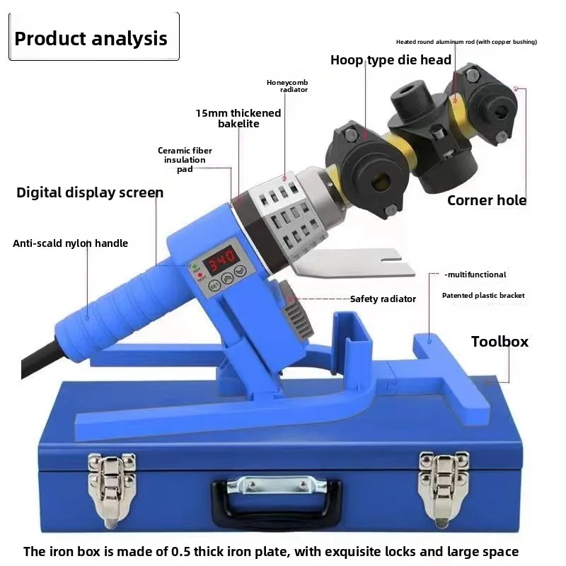 

Интеллектуальные сварочные аппараты для труб из пластмассы