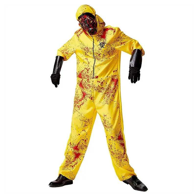 

1 Set of Halloween Cosplay Tight Long Sleeve Jumpsuit Cosplay Costume for Woman