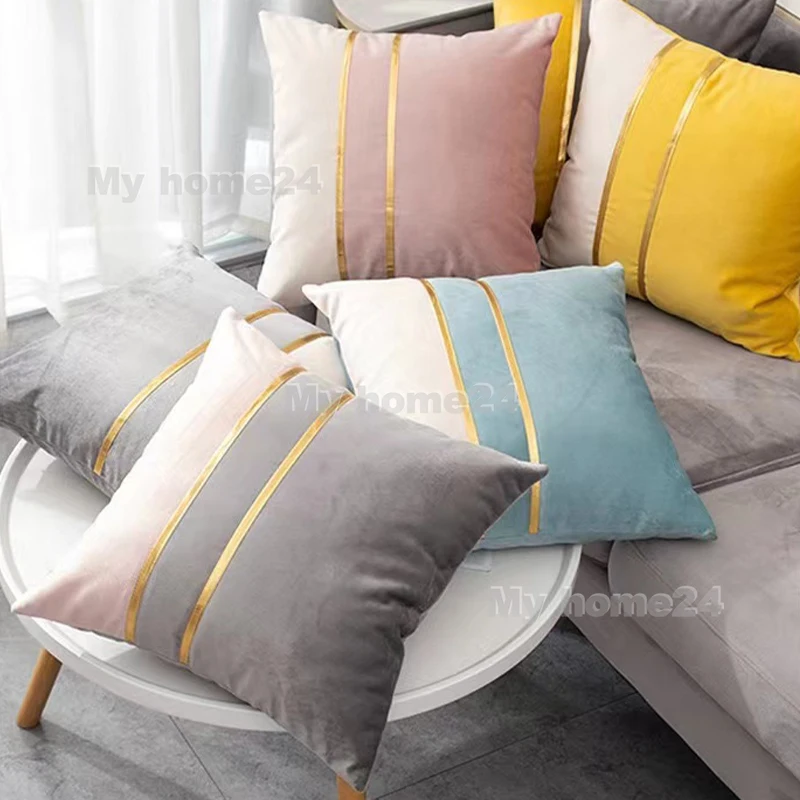 

High Quality Pillowcase Decorative Home Pillows Soft Throw Pillowcover For Sofa Couch Cushion Cover 45x45CM Pillow Hugs