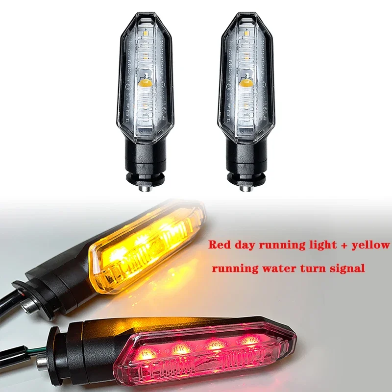 

Мотоциклетный указатель поворота, динамический светодиодный мигающий 12 В, двухцветный для Honda CRF250L ADV150 CBR650F NC750X CRF250L XADV 750, сигнальная лампа