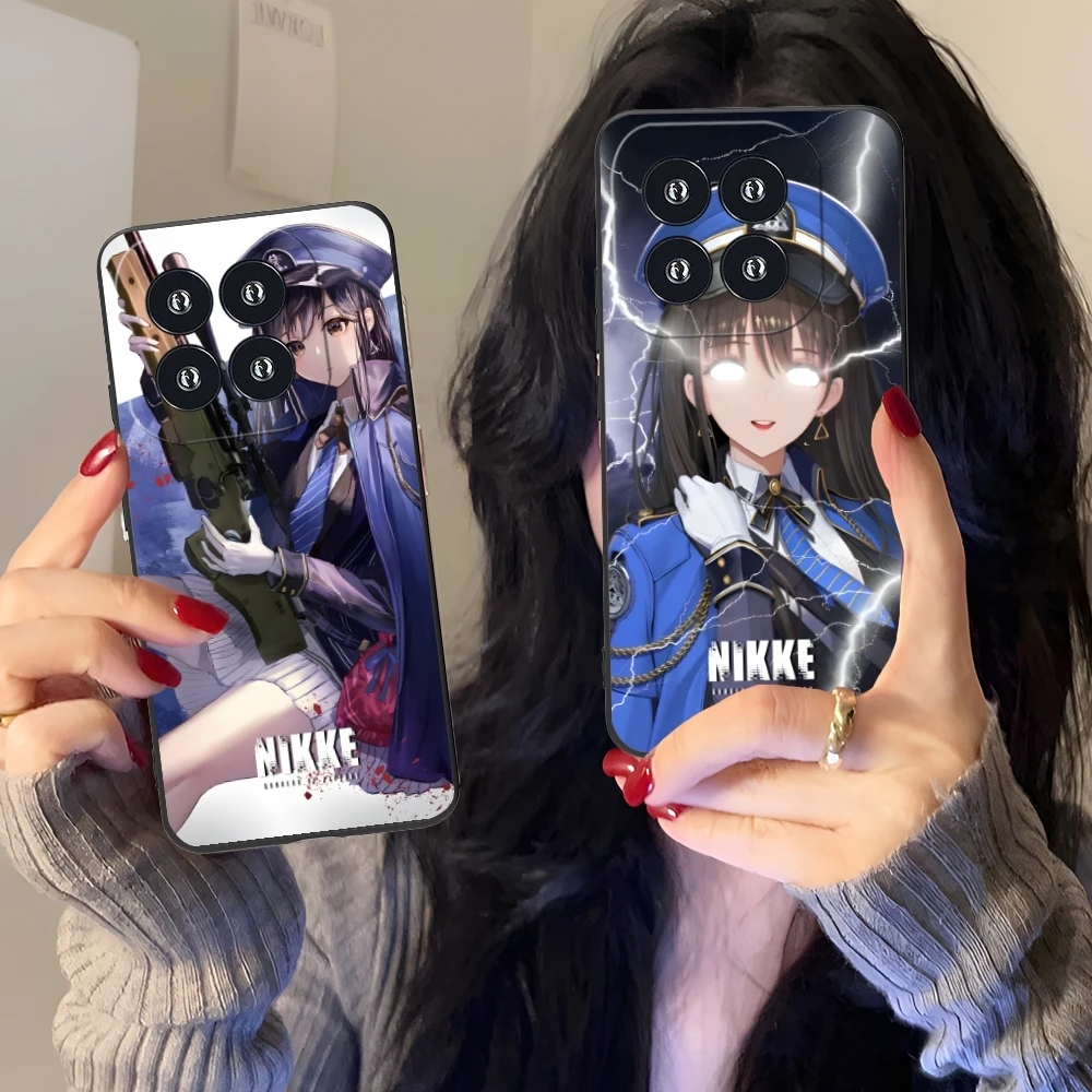 Чехол для мобильного телефона богини NIKKE Diesel Xiaomi 14 13 12 11 10 9 T Ultra Lite Pro S SE X 5G черный