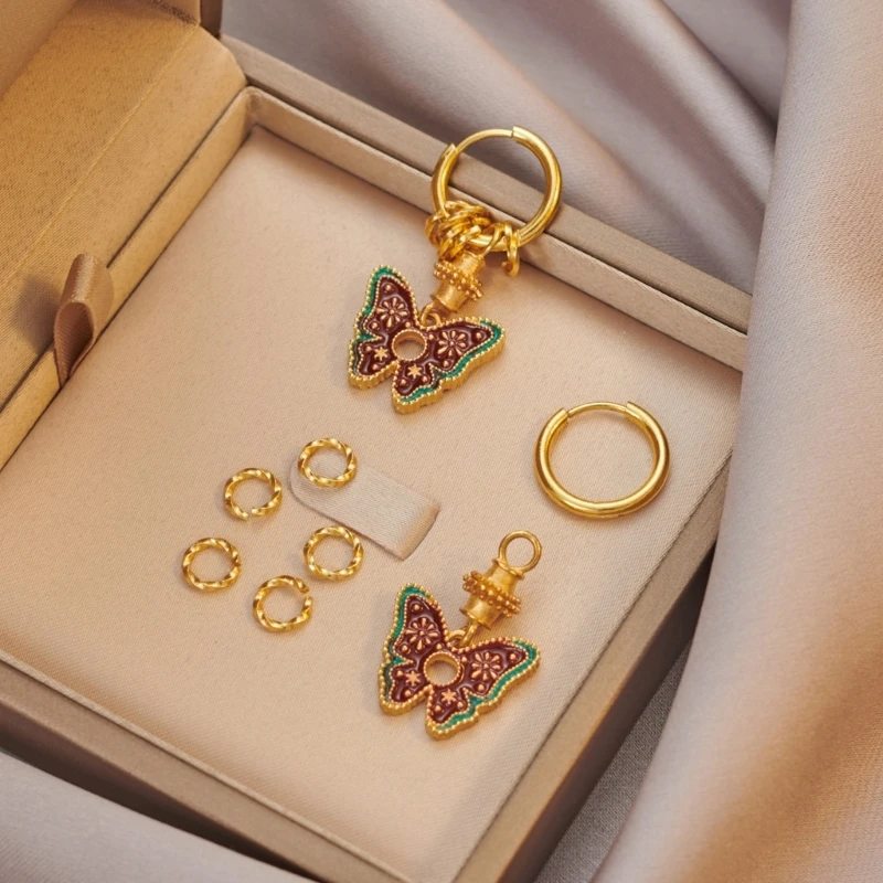 Модные эмалированные ушные манжеты с капающим маслом новые пряжки для ушей в