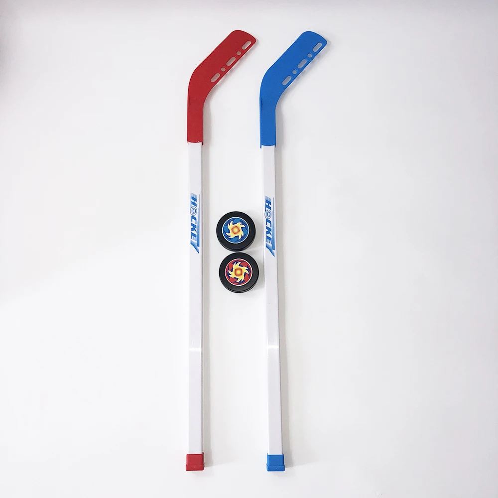 

4pcs/set Kids Children Winter Ice Hockey Stick Training Tools Plastic 2xSticks 2xBall Winter Sports Toy Fits for3-12years -40