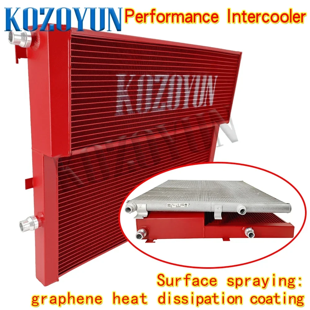 Теплообменник интеркулера для BMW B48 B58 G32 GT 630i 630ix 640i 640ix 17-2023