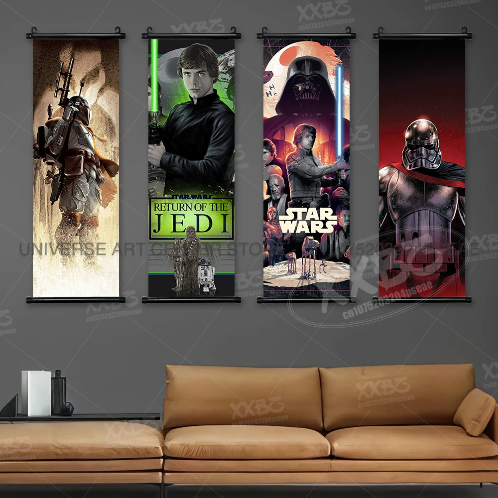 Плакат Звездные войны Эпизод Оби-Ван Кеноби настенное искусство свитки картина