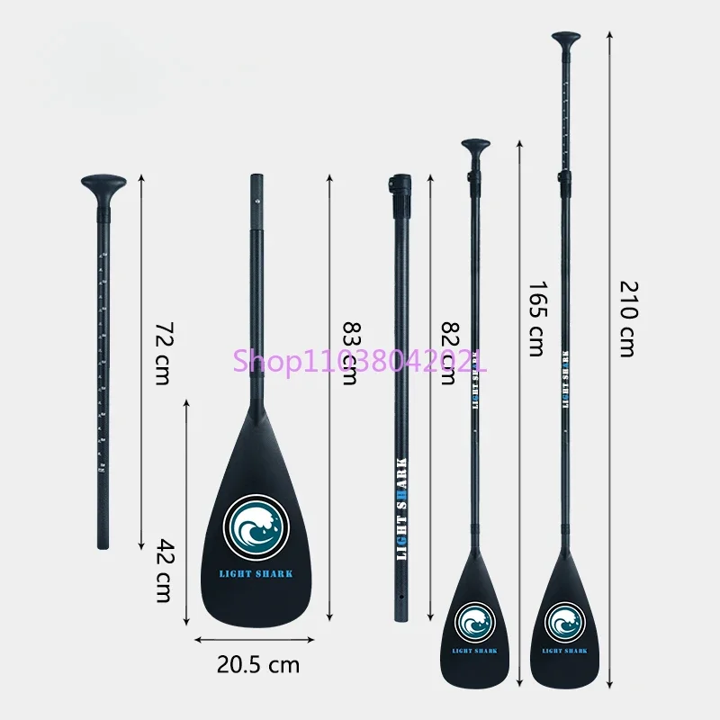 Светильник Shark Technology Carbon Fiber SUP Racing весла для серфинга Board каяк штурмовая лодка Paddle