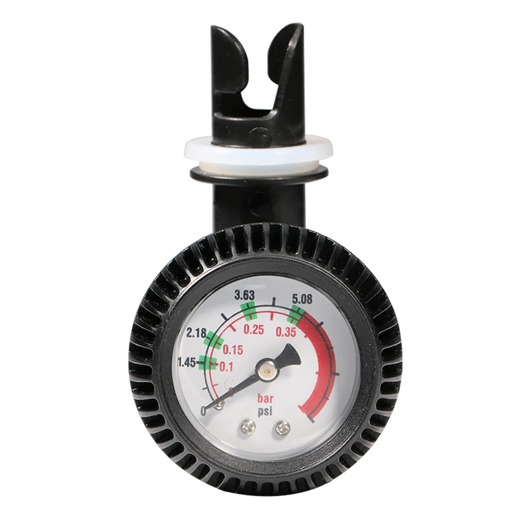 

Воздушный манометр 5 PSI, тестер для Каяка, воздушный клапан, соединитель, воздушный термометр, насос для надувной лодки, газовый барометр из АБС