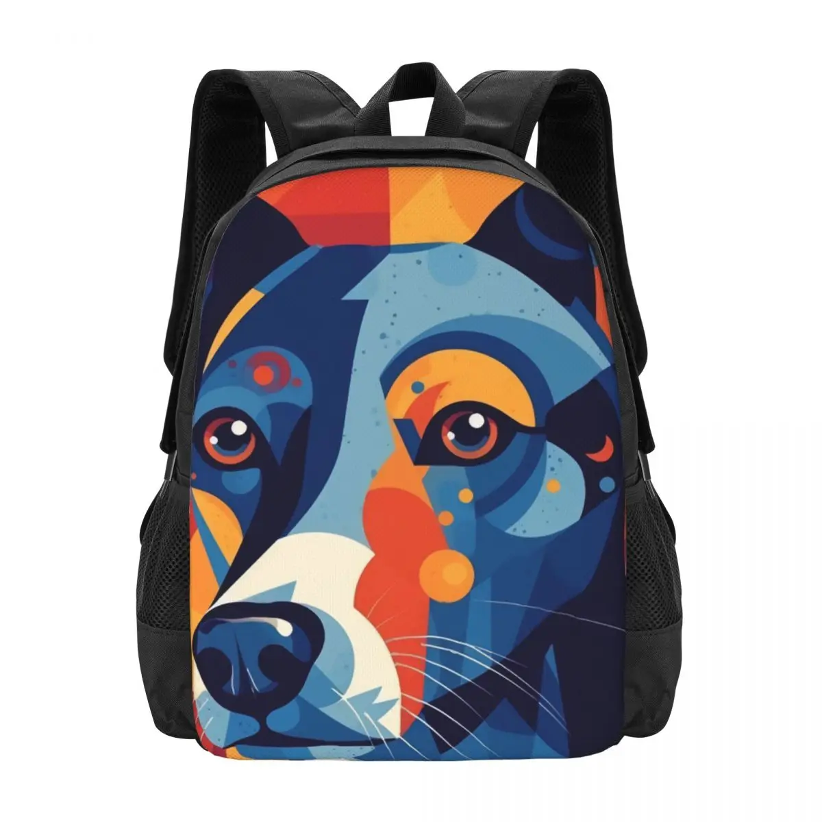 

Женский и мужской рюкзак из полиэстера, с принтом абстракции