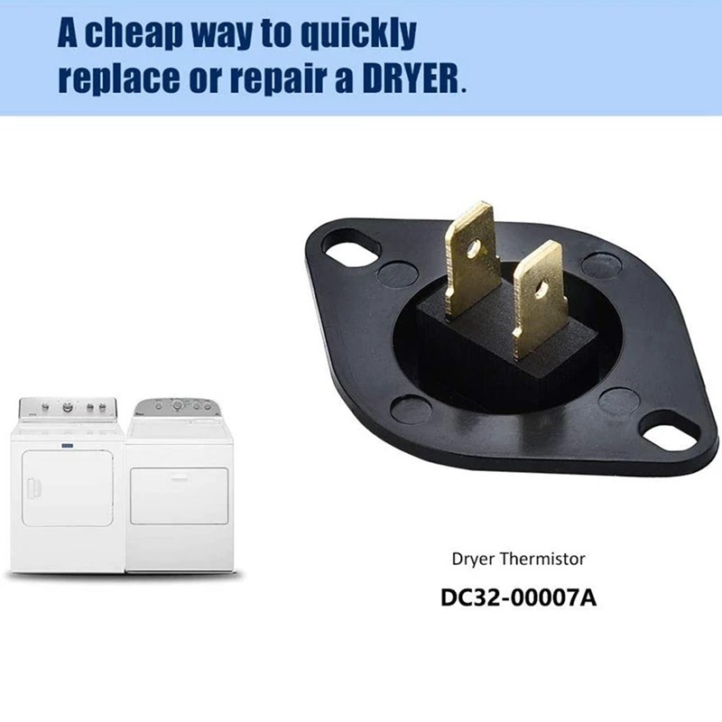 

DC32-00007A Hair Dryer Thermistor Suitable For Dryer Parts Dv328aew/Xaa Dv219agw/Xaa N3S1-K41 AP4201716
