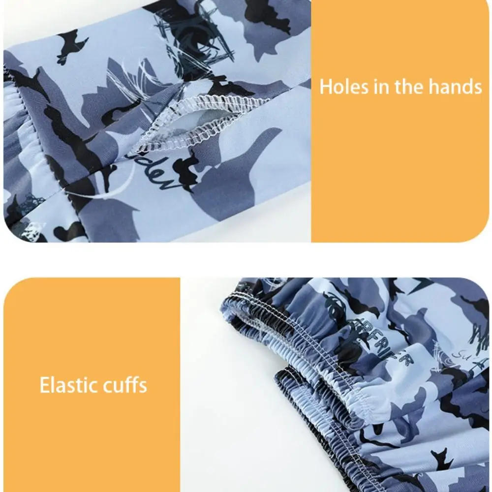 Сплошной цвет маска из ледяного шелка крышка для лица защита от ультрафиолета