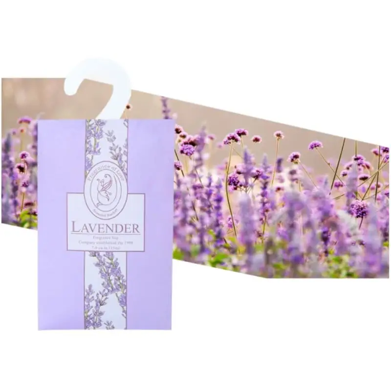 

6pcs Natural Sachet Aromatherapy Bag Hanging Fragrant Sachet For Wardrobe Closet Car Fragrance Air Freshening Home Supplies