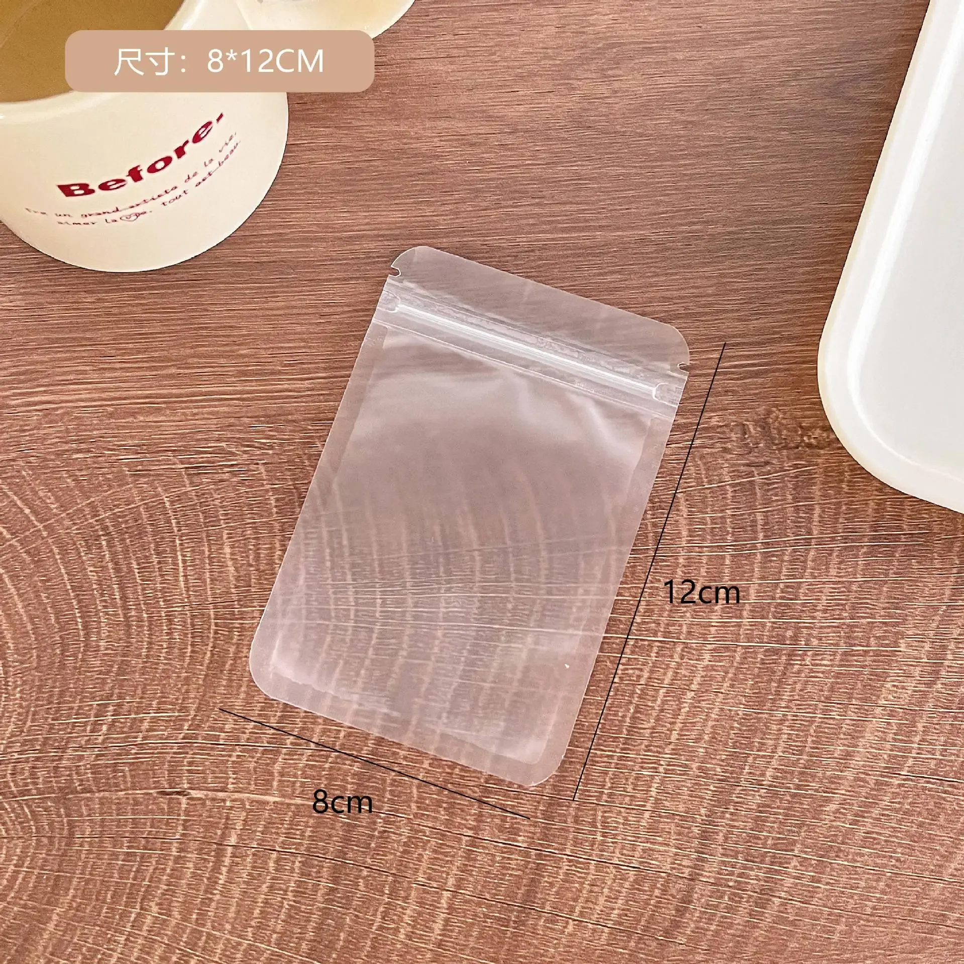 

Прозрачные пакеты для карточек с застежкой-молнией, 10 шт.