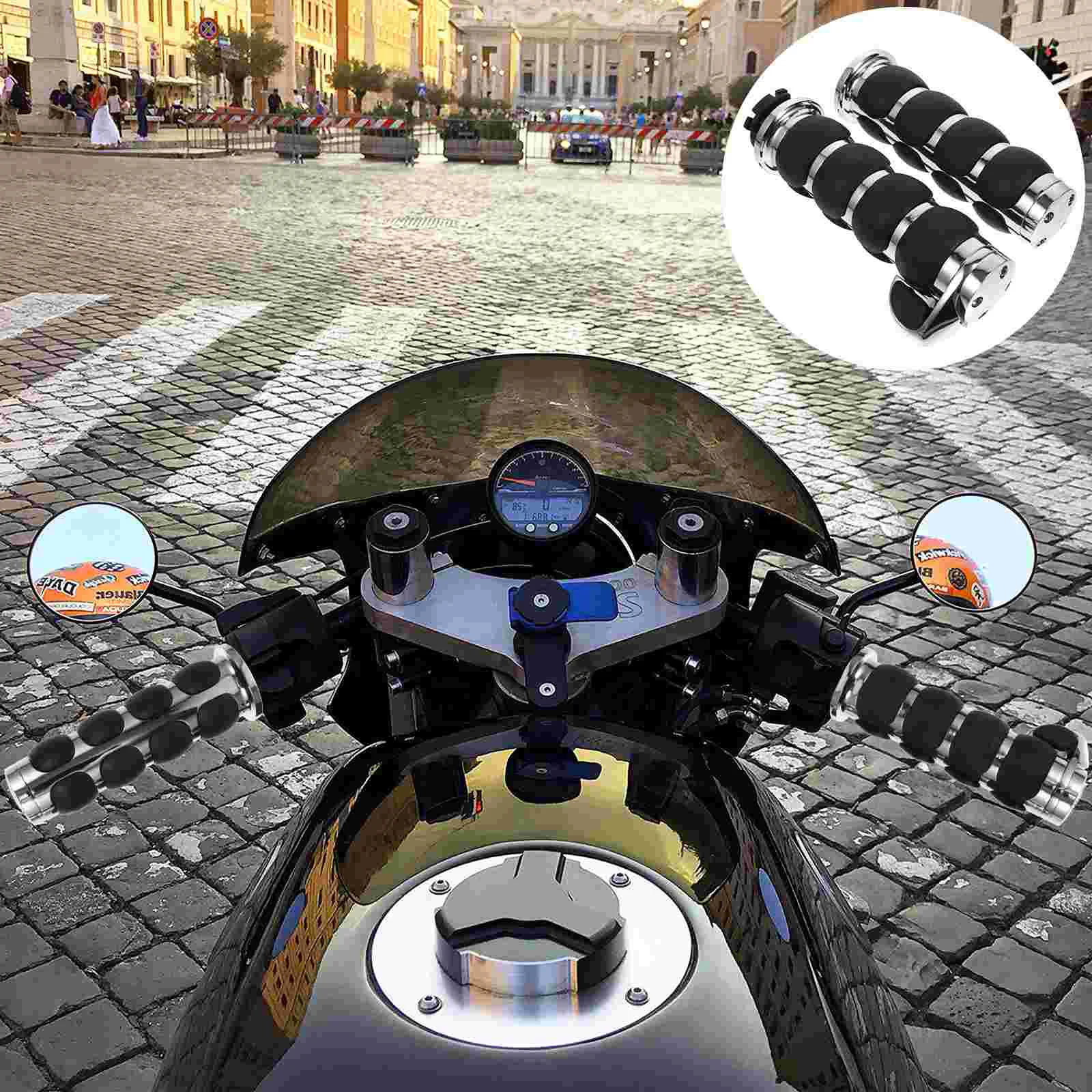 

Motorcycle Grips Motorbike Handle Bars Handlebar Throttle Accelerator Accessories