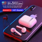 Apple AirPods Оригинал i12 TWS Pro беспроводные наушники Bluetooth наушники спортивные наушники в ухо гарнитура для Apple iPhone Xiaomi Huawei Android