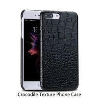 genuine leather phone case for new iphone 11 pro max 7 8plus crocodile texture back cover for iphone 6 6s xr xs x 5 5s se cases