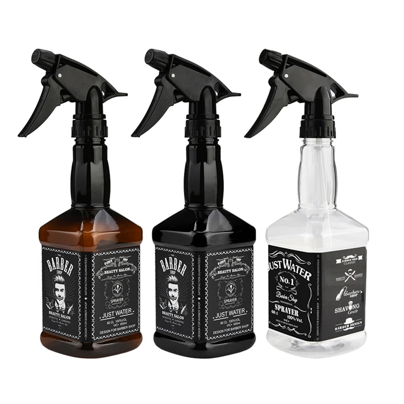 650ML Hairdressing Spray Bottle Hairdressing Tools Water Spray Unique Design Comfortable To Hold, Easy To Use