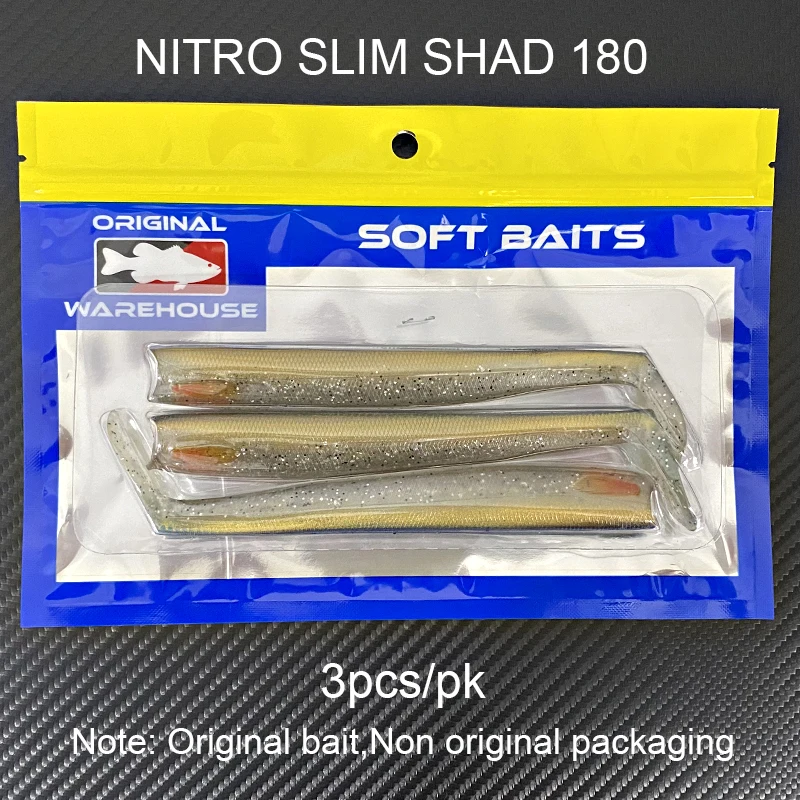 Рыболовная приманка NITRO SLIM SHAD 110 150 180