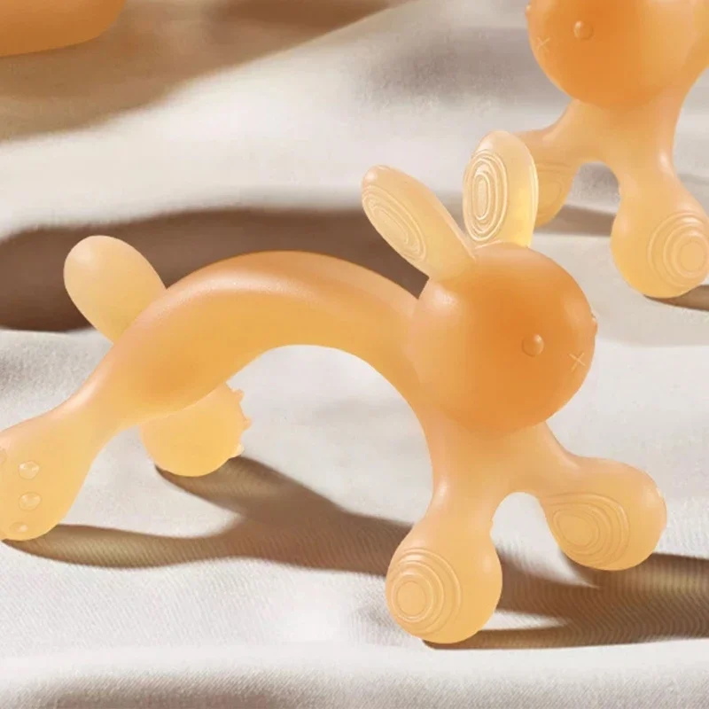 Игрушка-грызунок для новорожденных Успокаивающая игрушка-кролик