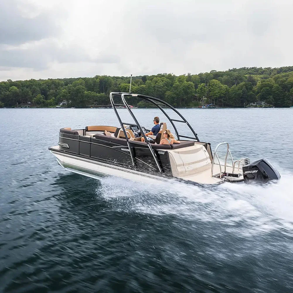 2024 новое современное рыболовное судно для водной рыбалки понтонная лодка с