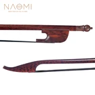 Профессиональный альтовый бант NAOMI, размер 16 дюймов, в барочном стиле, из черного конского волоса, из змеиного дерева, ручная работа, мощный и Эластичный Бант