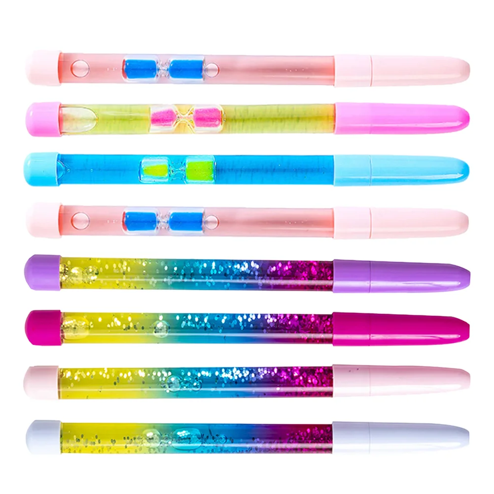 

8 Pcs Signing Pen Colorful Ballpoint Pens Kid Pen Cover Roller Pens Smooth Writing Pens Child