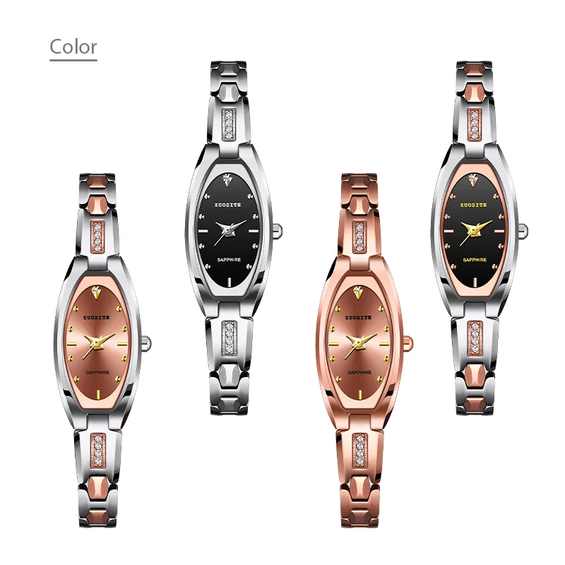 Luxury Brand Slim Watch Women Gold Original Quartz Hand Clock Girlfriend Gift Waterproof Elegant Steel Small Wristwatch Ladies