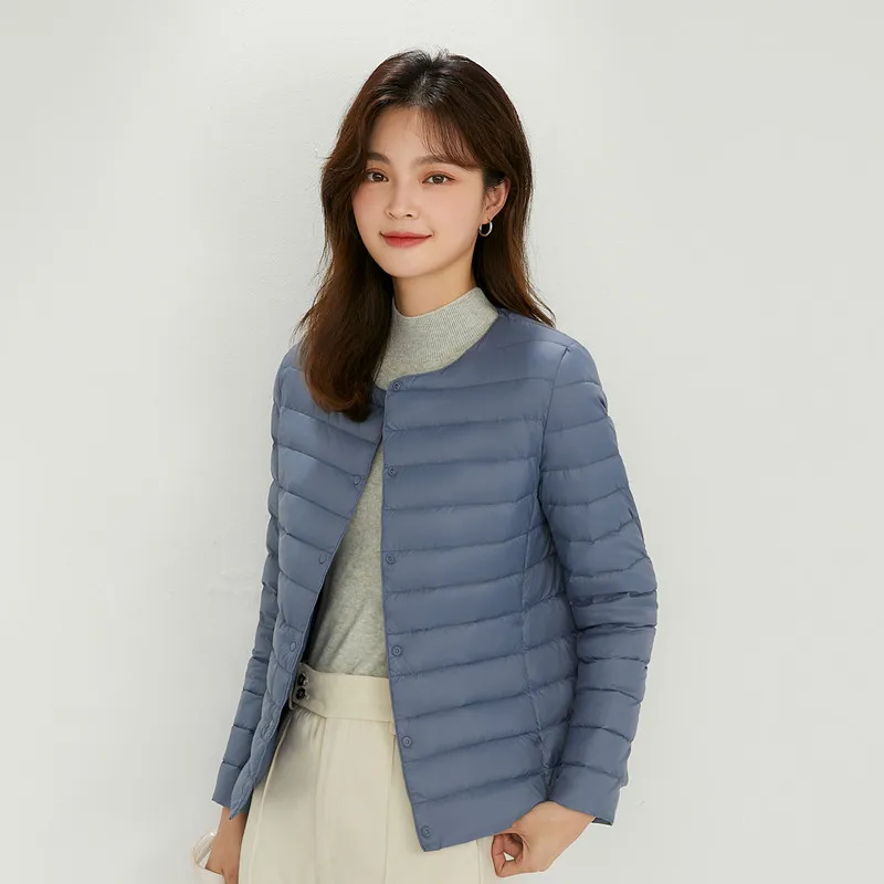 Winter Jacket 2022 Women's Light Down Jacket for Super Light Short Compression Portable Light Inner Coats Puffer Jacket Women