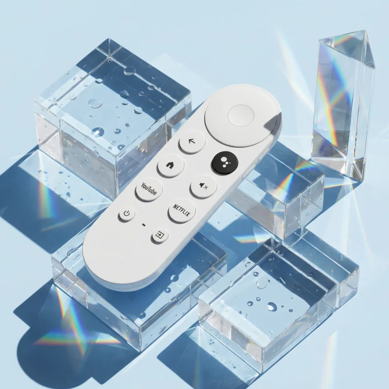 Фото Медиаплеер Haoxi G9N9N 4K с пультом дистанционного управления Google Chromecast и поддержкой голосового помощника Google №1