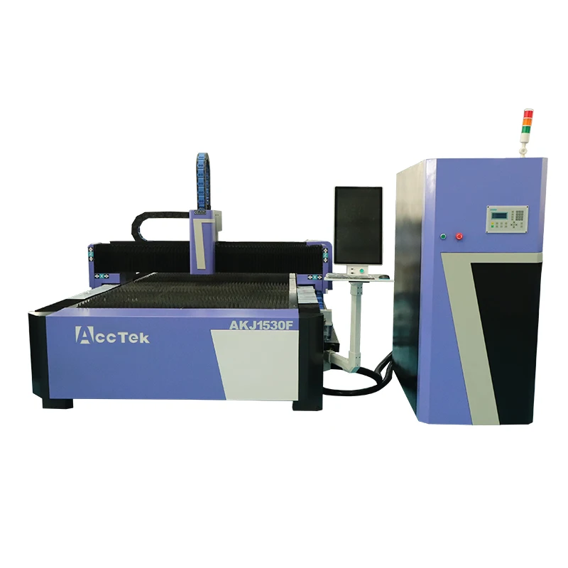 3015 Fiber Laser Metal Cutting Machine 1530 Stainless Steel Laser Cutter Raycus Laser Power 1000W-3000W