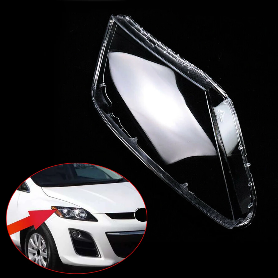 

Car Front Right Headlight Clear Lens Lamp Shell Cover Decoration Fit For Mazda CX-7 CX 7 2007 2008 2009 2010 2011 2012