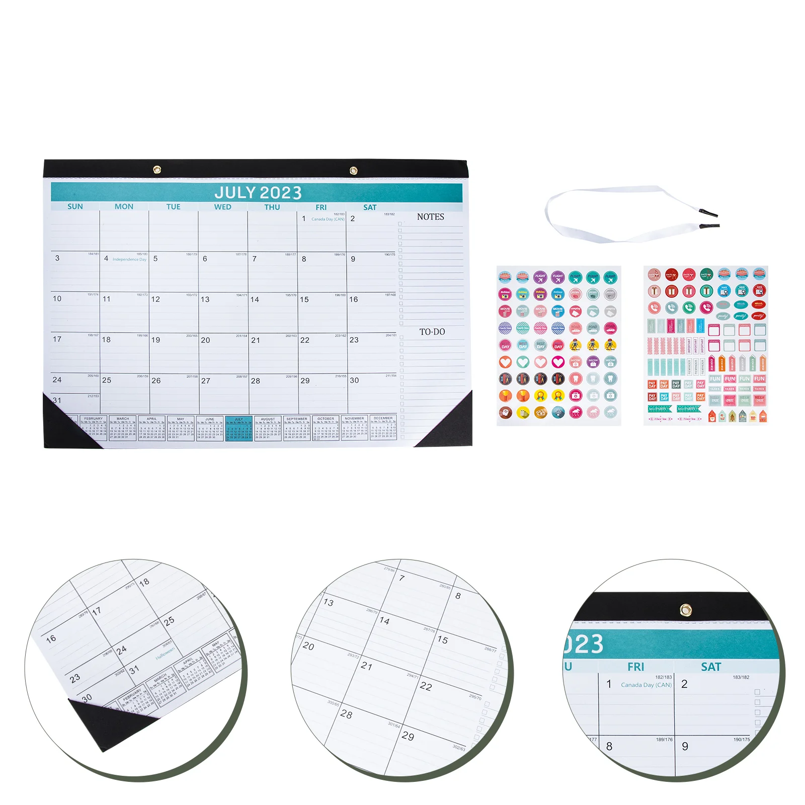 

Calendar Wall 2023 Planner Monthly Schedule Memo Office Hanging Month English Plan Poster Flipping Daily Yearly Agenda Calendars