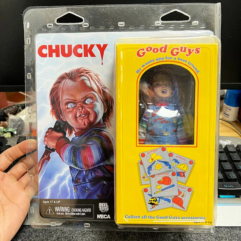Новая Оригинальная пересадка для волос Neca Ghost Baby Back To Soul Чаки Чакки 8 дюймов