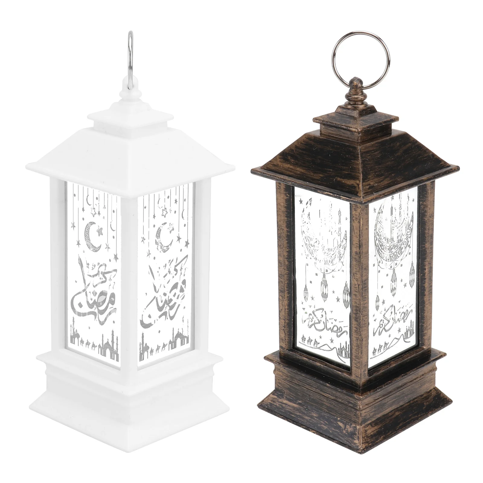 

2Pcs Practical Durable LED Lamp Exquisite Wind Lamp Festival Decorative Lamp