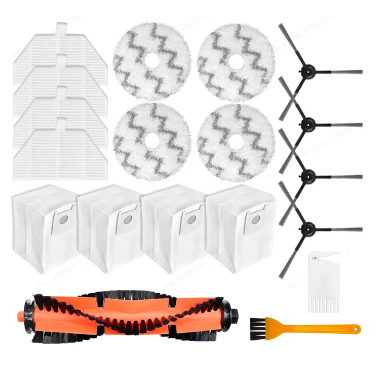 19 шт. запасная часть для Roidmi EVA SDJ06RM аксессуары робота-пылесоса основная боковая