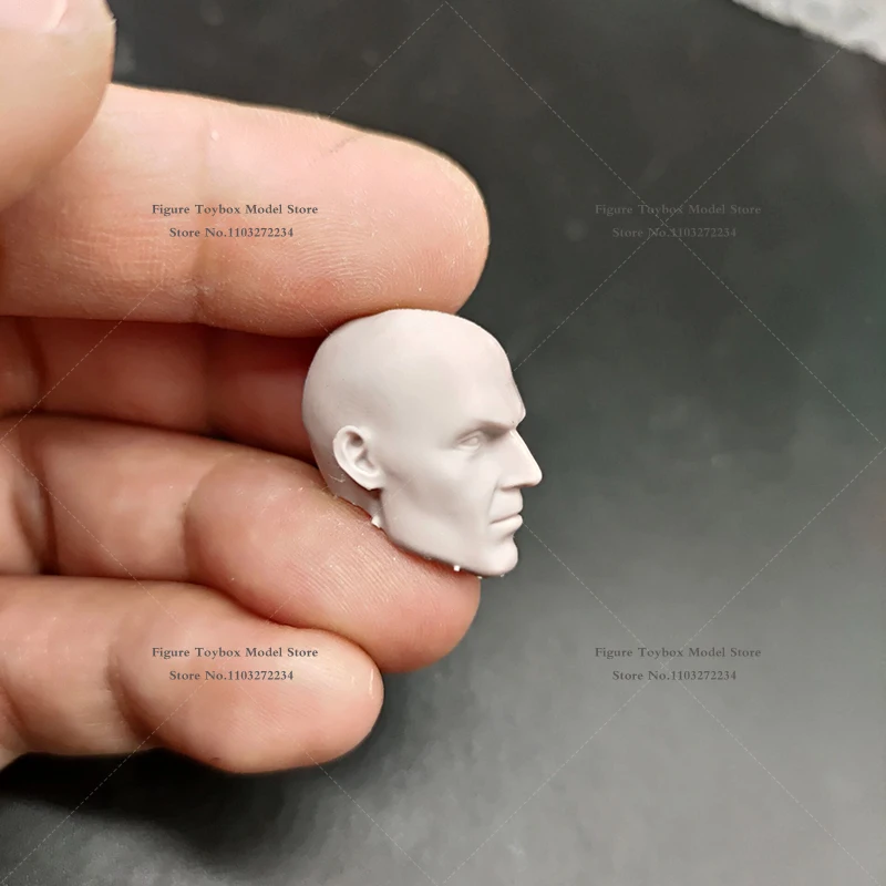 HL517 1/12 Hitman Agent 47 Clone Killer Неокрашенная голова Sculpt HL620 Bad Cop Gary Oldman Movie Role Мини-белая