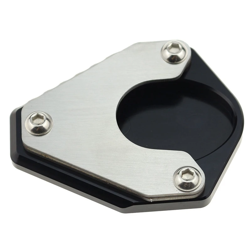 

2X Kickstand Sidestand Stand Extension Enlarger Pad For KAWASAKI KLX125 KLX150BF KLX230 KLX230R KLX250